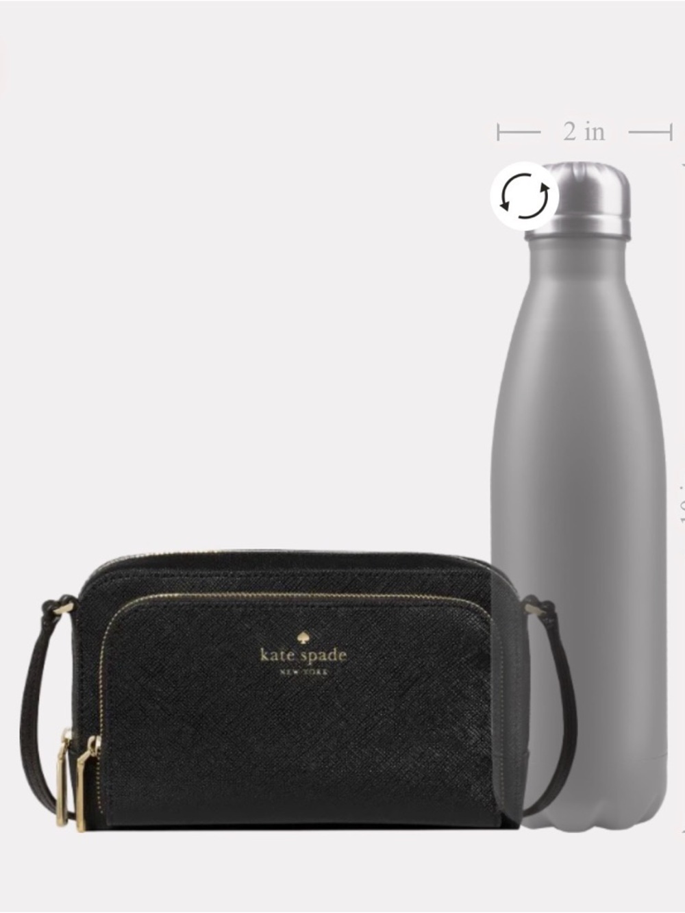 Kate Spade Staci Mini Black Crossbody Bag - Picture 4 of 6